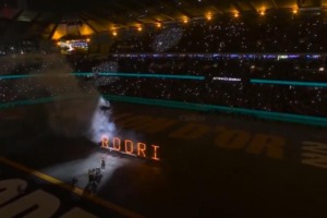 Manchester City’s impressive tribute to Rodri after winning the Ballon d’Or: a giant canvas, play of lights…