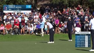 Tiger Woods makes a big comeback at the PNC Championship