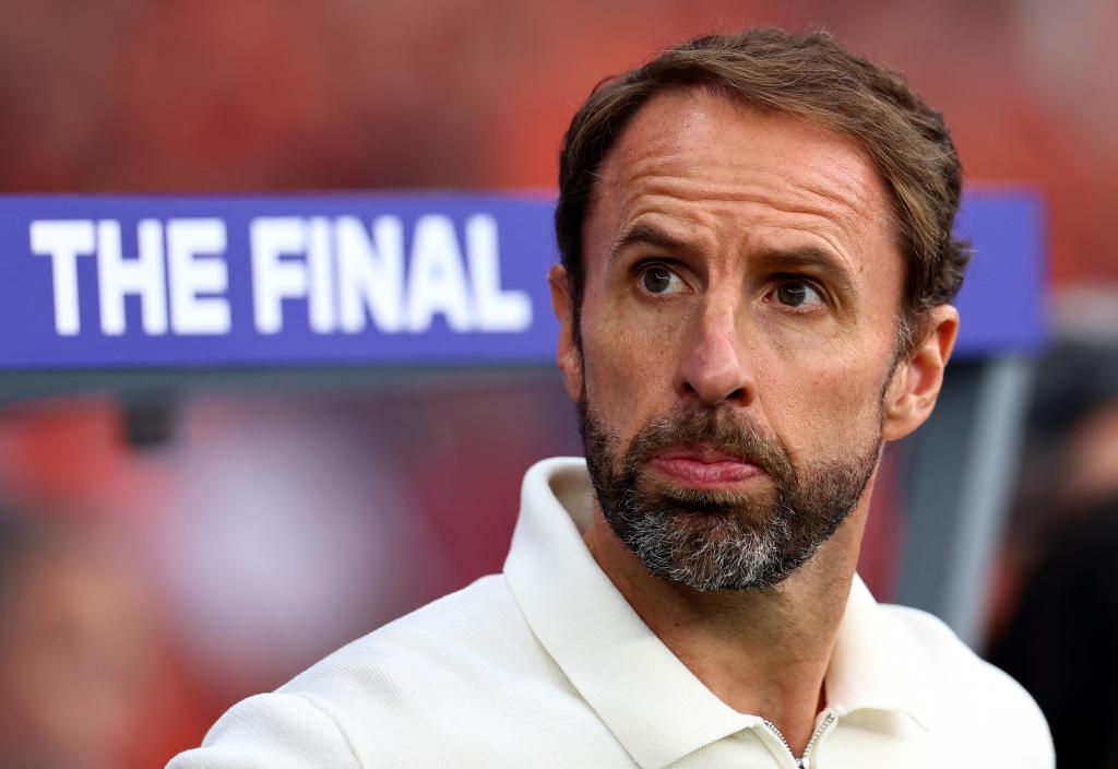 Gareth Southgate, during the final of the last Eurocup 2024.