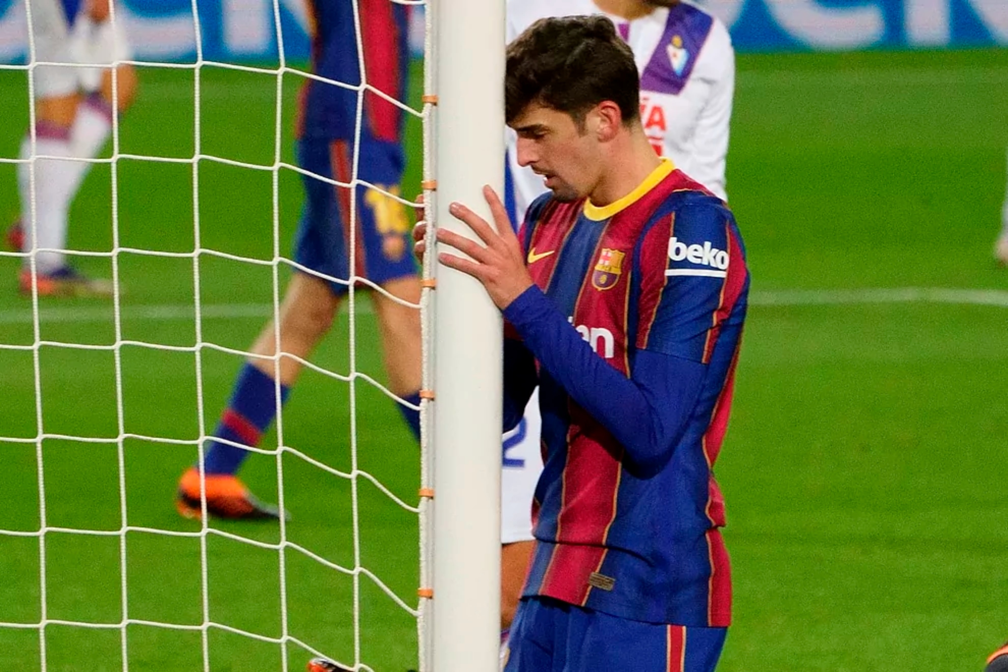 Trincão in his stage as a Barcelona player.