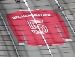 The Allianz Arena will wear Beckenbauer’s shirt