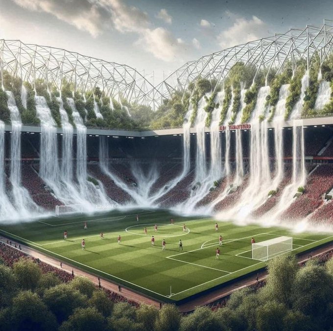 The decay of the Old Trafford stadium: they recreate their apocalyptic future