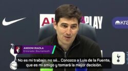 Iraola: “Kepa and Huijsen? Decide my friend Luis de la Fuente”